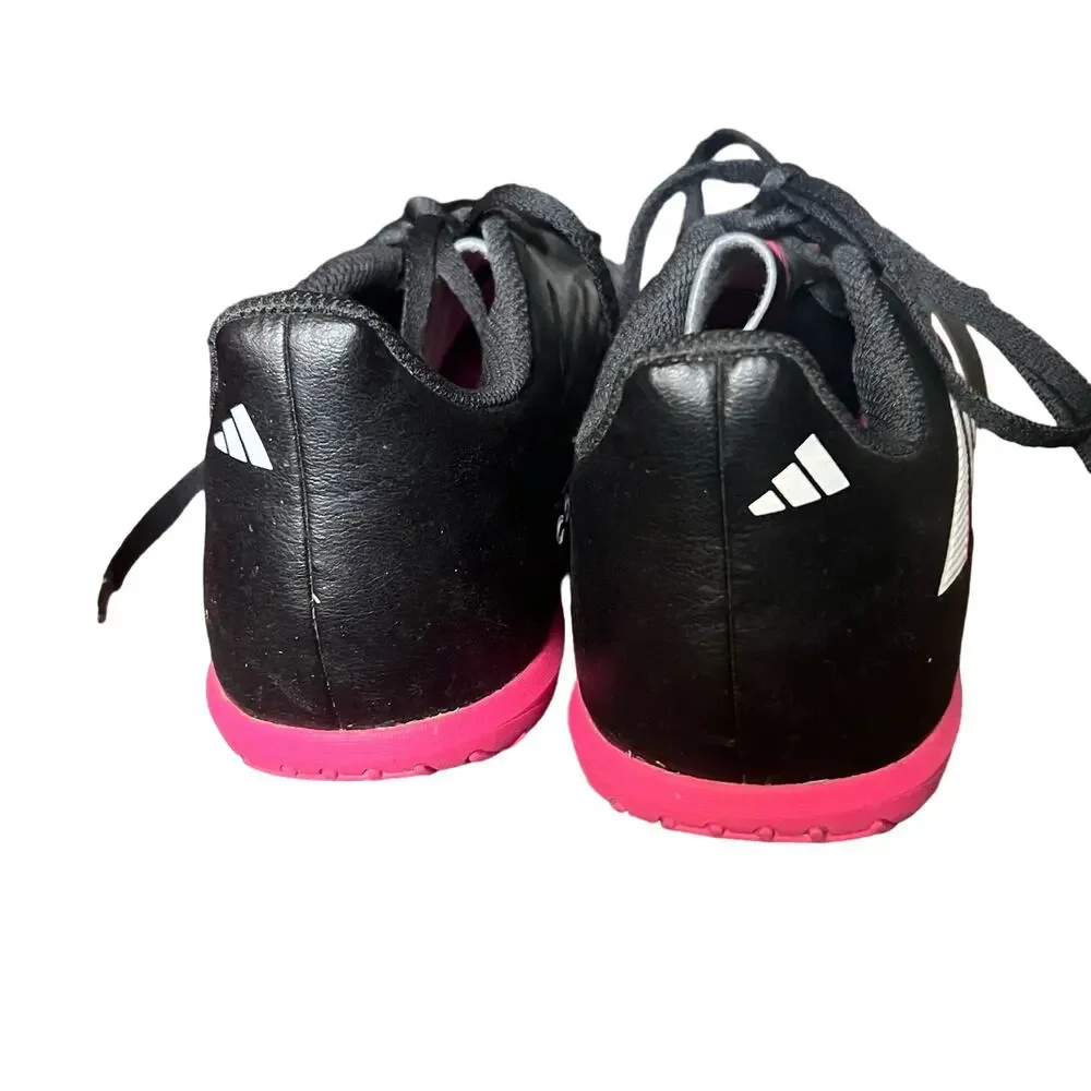 ADIDAS Mens Copa Pure.4 Indoor Football Boots Black Pink White Size US 8.5 FR 42